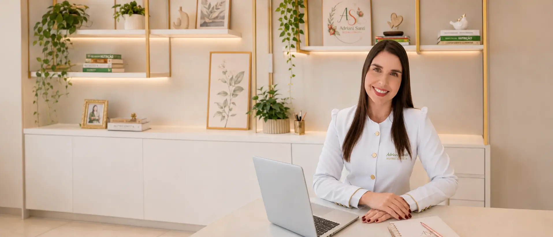 Adriani Santi, nutricionista em Alegrete